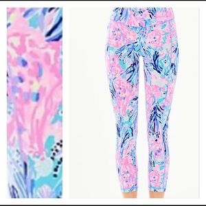 NWT Lilly Pulitzer Fan Sea Pants leggings